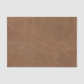 Papier Mousseline Texture en cuir Brown Decoupage (Recto)