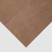 Papier Mousseline Texture en cuir Brown Decoupage (Détail)