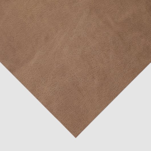 Papier Mousseline Texture en cuir Brown Decoupage (Détail)