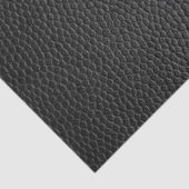 Papier Mousseline Texture en cuir noir (Détail)