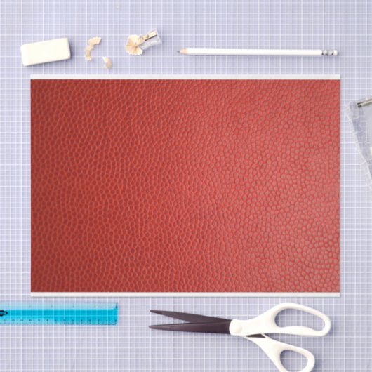 Papier Mousseline Texture en cuir rouge (Artisanat)