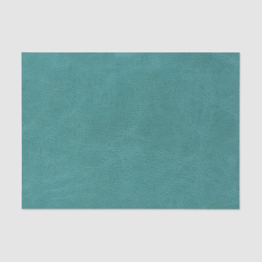 Papier Mousseline Texture en cuir Turquoise de Faux (Recto)