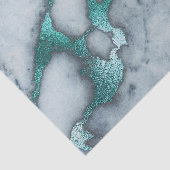 Papier Mousseline texture en pierre de marbre turquoise (Détail)