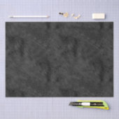 Papier Mousseline Texture fausse fourrure de peau d'ours noir (Artisanat)