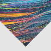 Papier Mousseline texture fractale Abstraite (Détail)
