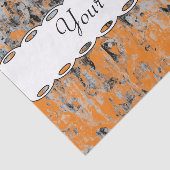 Papier Mousseline Texture grise Brown (Détail)