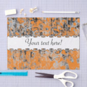 Papier Mousseline Texture grise Brown (Artisanat)