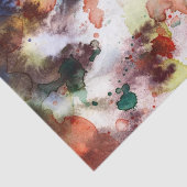 Papier Mousseline Texture grunge d'aquarelle abstraite avec la (Détail)