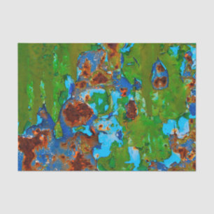 Papier Mousseline Texture grunge vintage en métal de peinture