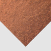Papier Mousseline Texture moderne en cuivre métallique Faux (Détail)