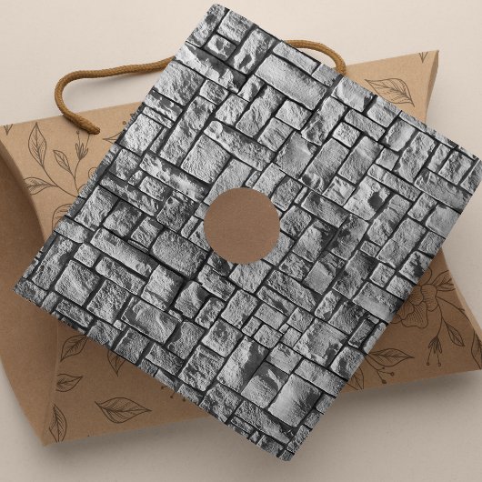 Papier Mousseline Texture murale en pierre grise