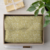 PAPIER MOUSSELINE TEXTURE OR BRILLANTE (Cadeau)