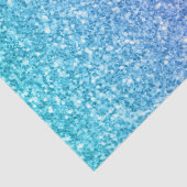 Papier Mousseline Texture parties scintillant Imprimer Rose Et Bleu (Détail)