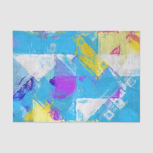 Papier Mousseline Texture peinte (Recto)