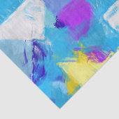 Papier Mousseline Texture peinte (Détail)