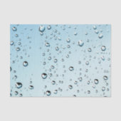 Papier Mousseline Texture Raindrops (Recto)