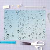 Papier Mousseline Texture Raindrops (Artisanat)