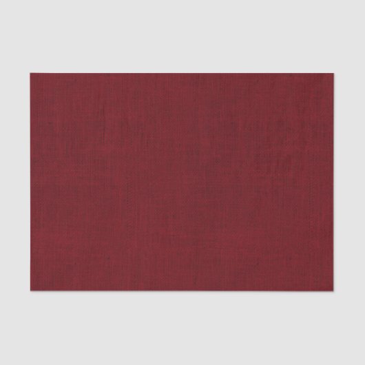 Papier Mousseline Texture rouge-foncé de toile de jute (Recto)