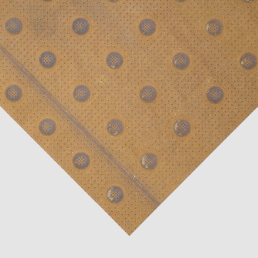 Papier Mousseline Texture rouillée industrielle en métal (Détail)