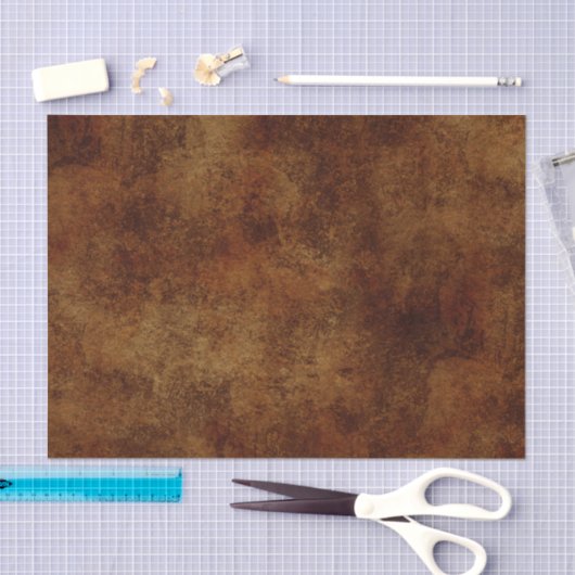 Papier Mousseline Texture rustique Brown (Artisanat)