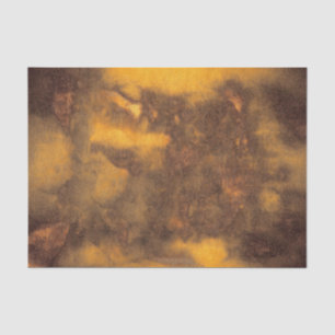 Papier Mousseline Texture Rustique Vintage Brun Jaune Abstrait