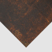 Papier Mousseline Texture rustique vintage marron foncé découpage (Détail)