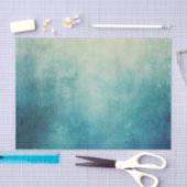 Papier Mousseline Texture verte turquoise Aqua (Artisanat)