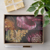 Papier Mousseline Texture vintage Découpage florale rustique (Cadeau)