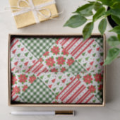 Papier Mousseline Textures de Noël (Cadeau)