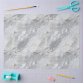 Papier Mousseline Textures en pierre blanche Design 4 (Artisanat)