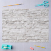 Papier Mousseline Textures en pierre blanche Design 7 (Artisanat)