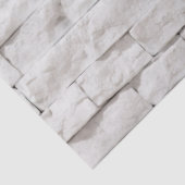 Papier Mousseline Textures en pierre blanche Design 7 (Détail)