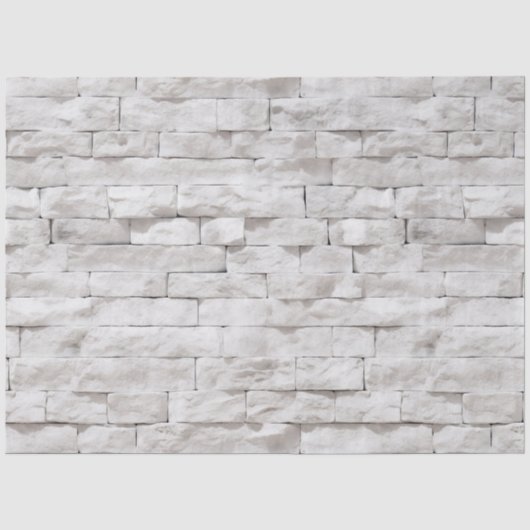 Papier Mousseline Textures en pierre blanche Design 7 (Recto)
