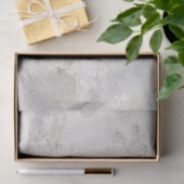 Papier Mousseline Textures en pierre blanche Design 8 (Cadeau)