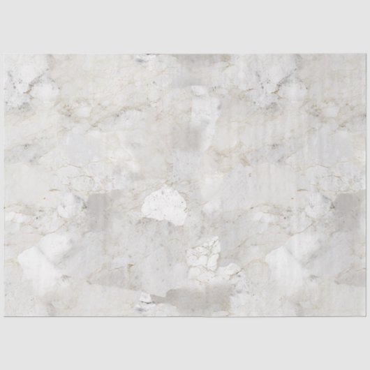 Papier Mousseline Textures en pierre blanche Design 8 (Recto)