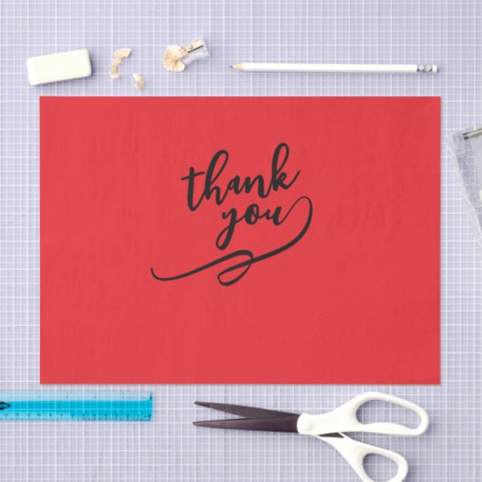 Papier Mousseline Thank You Tissue Paper (Artisanat)