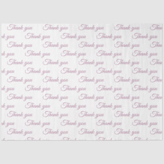 Papier Mousseline Thank you Wrapping paper