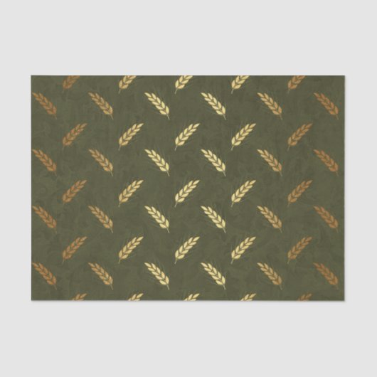 Papier Mousseline Thankesgiving Gold Foil (Recto)