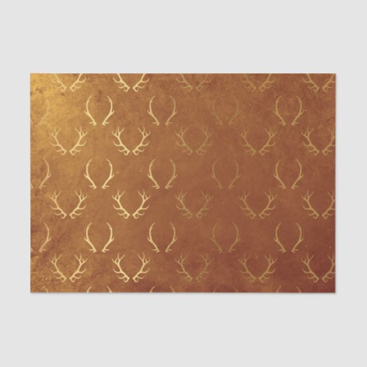 Papier Mousseline Thankesgiving Gold Foil (Recto)