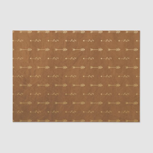 Papier Mousseline Thankesgiving Gold Foil (Recto)