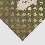 Papier Mousseline Thankesgiving Gold Foil (Détail)