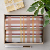 Papier Mousseline Thankgiving Plaid Series Design 9 (Cadeau)