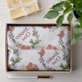Papier Mousseline Thanksgiving Autumn Wreath to Personnaliser (Cadeau)