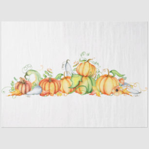 Papier Mousseline Thanksgiving Citrouille Series Design 10