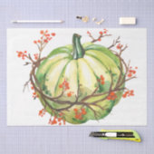 Papier Mousseline Thanksgiving Citrouille Series Design 17 (Artisanat)