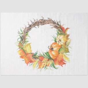Papier Mousseline Thanksgiving Citrouille Series Design 19