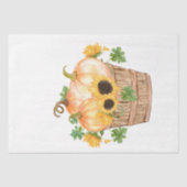 Papier Mousseline Thanksgiving Citrouille Series Design 23 (Recto)