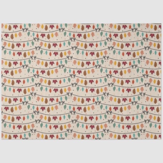 Papier Mousseline Thanksgiving Citrouille Series Design 35 (Recto)