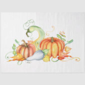 Papier Mousseline Thanksgiving Citrouille Series Design 7 (Recto)