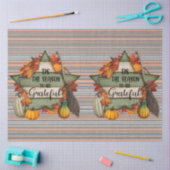 Papier Mousseline Thanksgiving Collection d'automne tendance (Artisanat)